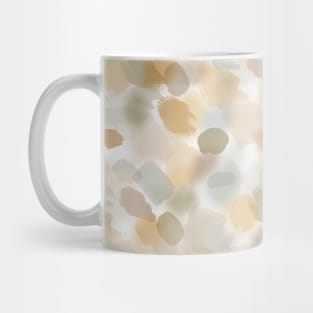 Zen vibes, watercolor wash earth tones spots Mug